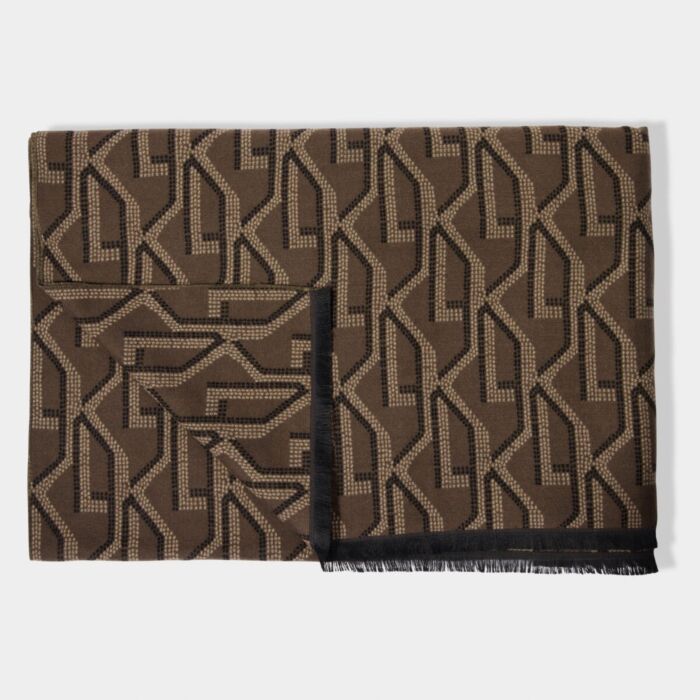 Katie Loxton Signature Scarf - Chocolate